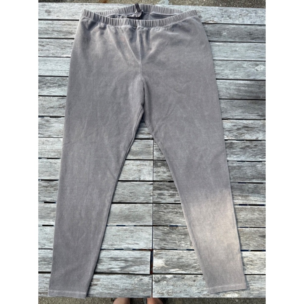 Skims Gray Cotton/Spandex Blend Leggings Size 3X